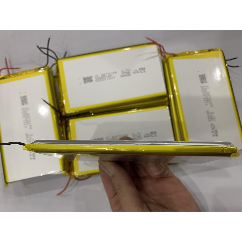 Pin Lipo- Pin lithium polymer 9373129- 10000mAh mới chuẩn dung lượng