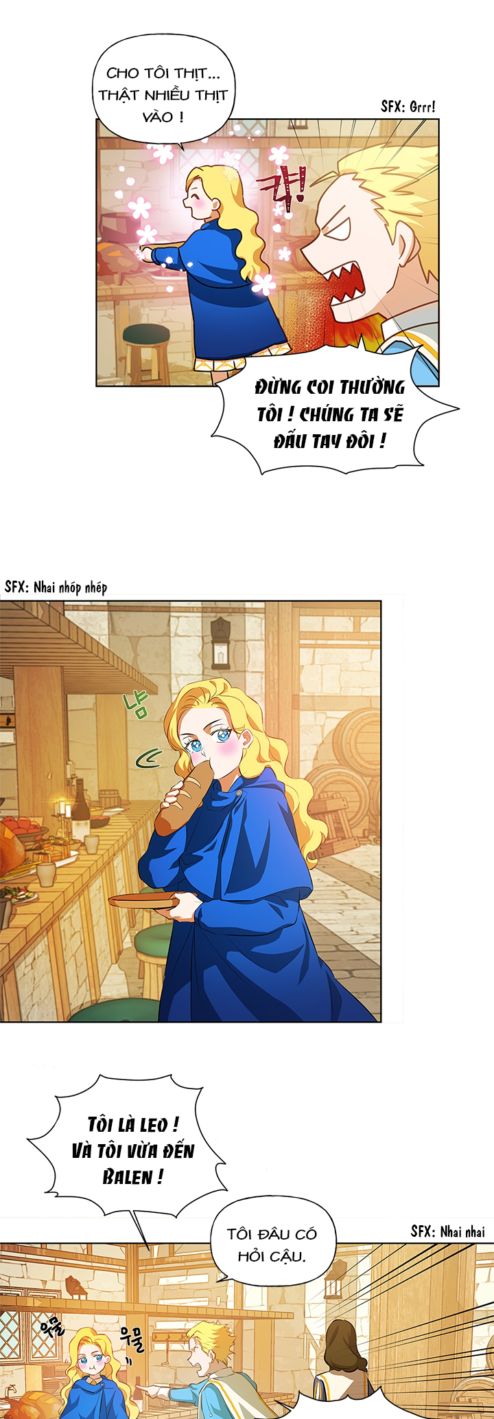 nhà nguyên tố tóc vàng chapter 24 14