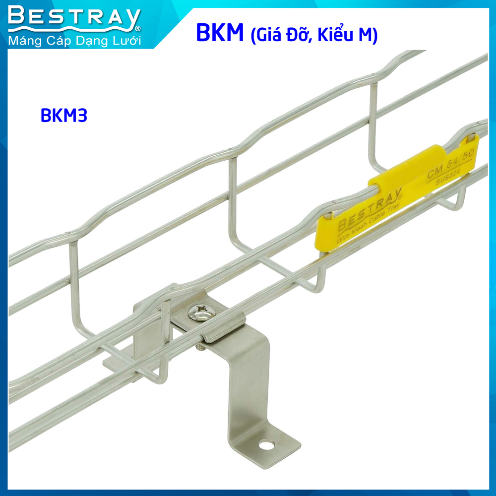 Giá Đỡ Kiểu M | Giá Đỡ Máng Lưới Bestray | Bracket Kit, M Type