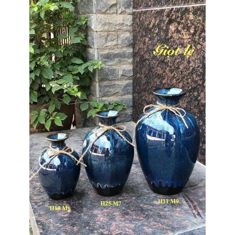 Bình cắm hoa- trang trí. Gốm sứ Bát Tràng.