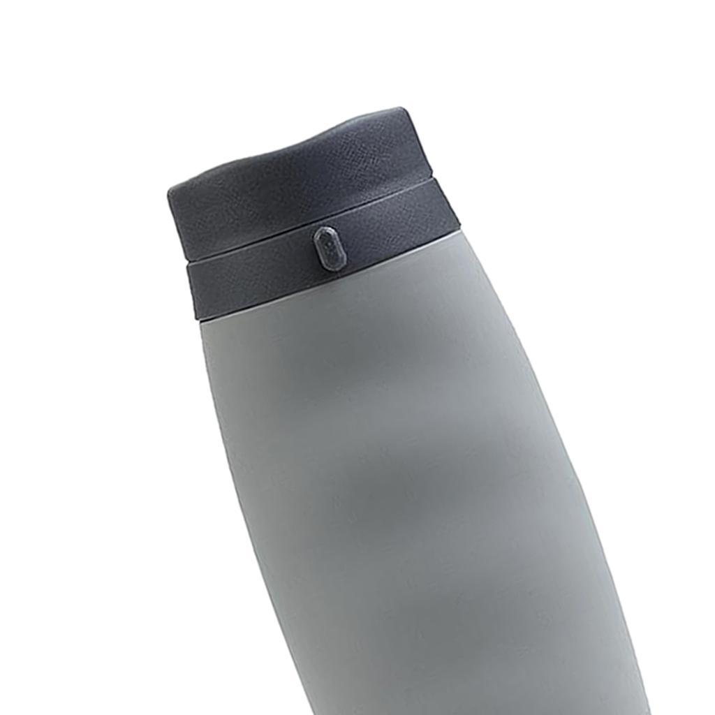 600ml Silicone Folding Water Bottle Outdoor Travel Drink Bottle