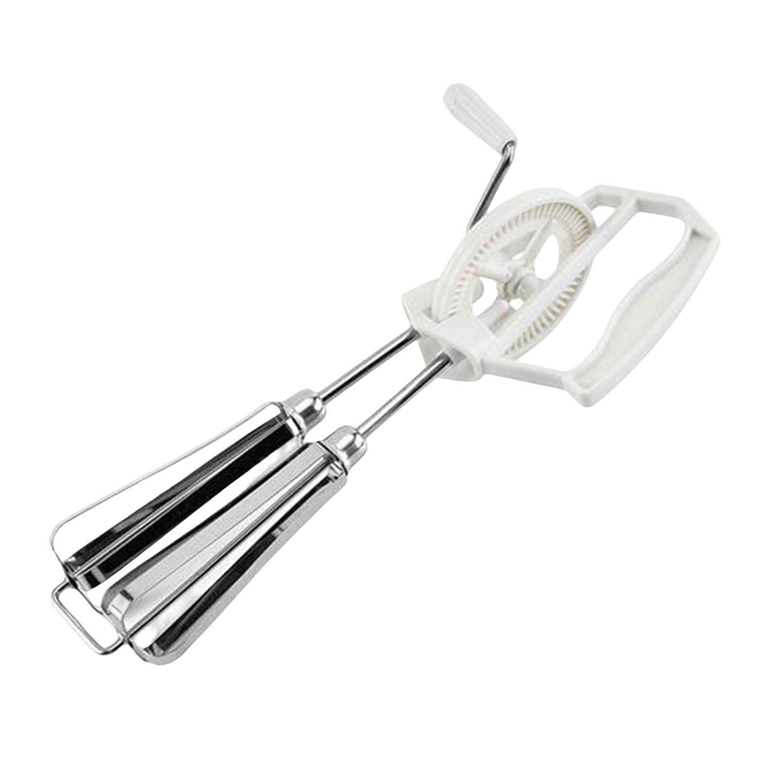 Rotary Hand Whisk Egg Beater Mixer ,Easy to Clean Cooking Tool Gadgets