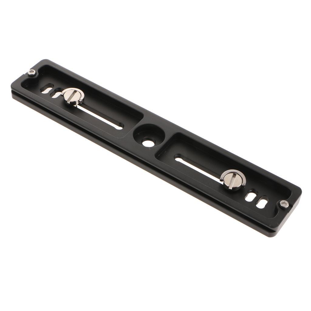 PU-200 Quick Release Plate QR Clamp 200mm for DSLR Camera Tripod Ball Head