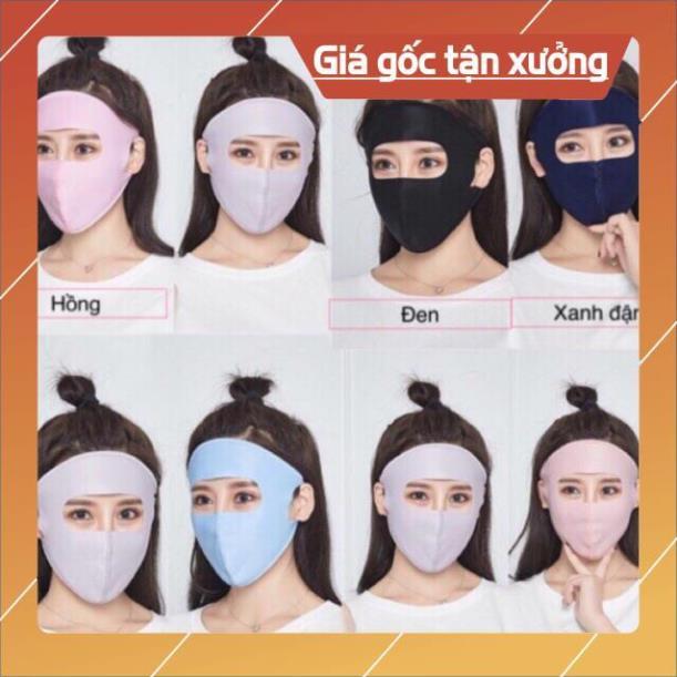 Hàng Việt Nam xuất khẩu _ KHẦU TRANG NINJA KÍN MẶT - KHẨU TRANG KÍN MẶT CÓ CHỐNG TIA UV