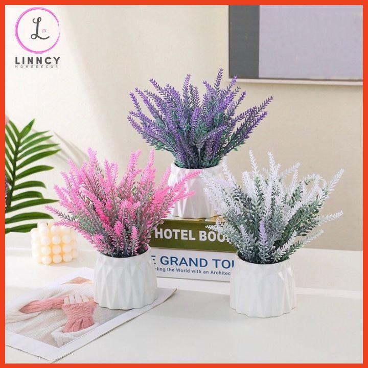 Bình hoa mini để bàn cao 20cm, bình hoa giả trang trí nhà cửa, cửa hàng, văn phòng