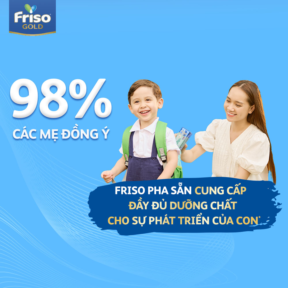 Thùng 48 Hộp Sữa Bột Pha Sẵn Friso Gold Rtd Vani