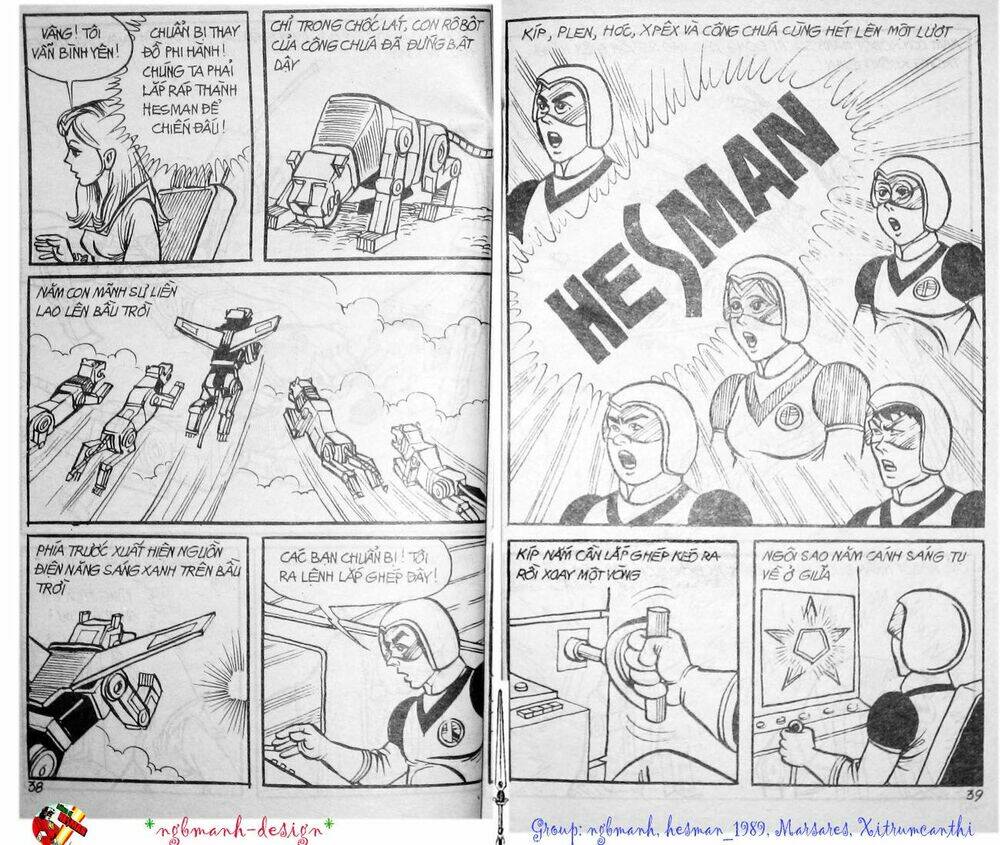 dũng sĩ hesman chapter 3 21