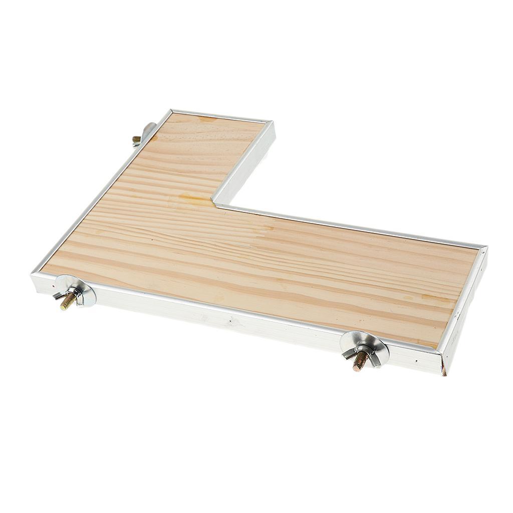 Anti Chew Pet Wooden L-shaped Board Hamster Guinea Pig Gerbil Pedal Toy
