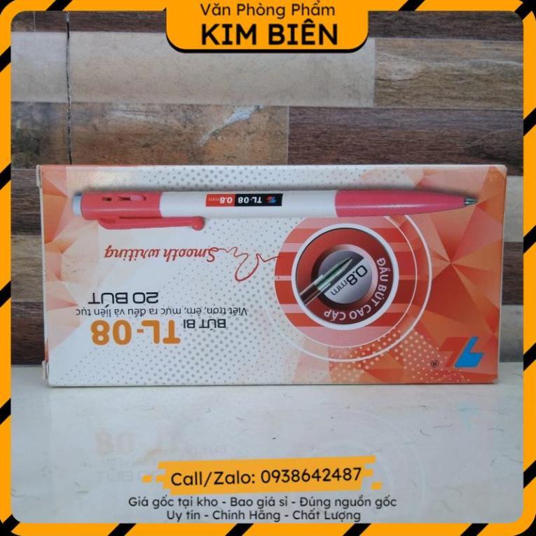 ️sỉ vpp,sẵn hàng️ Bút bii ngòi to 0.8mm(combo 20 bút) TL08 - VPP Kim Biên