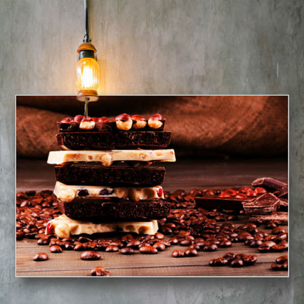 Bộ 3 Tranh Ép Gỗ MDF Treo Tường Quán Cà Phê Sweet Mornings Cafe W011