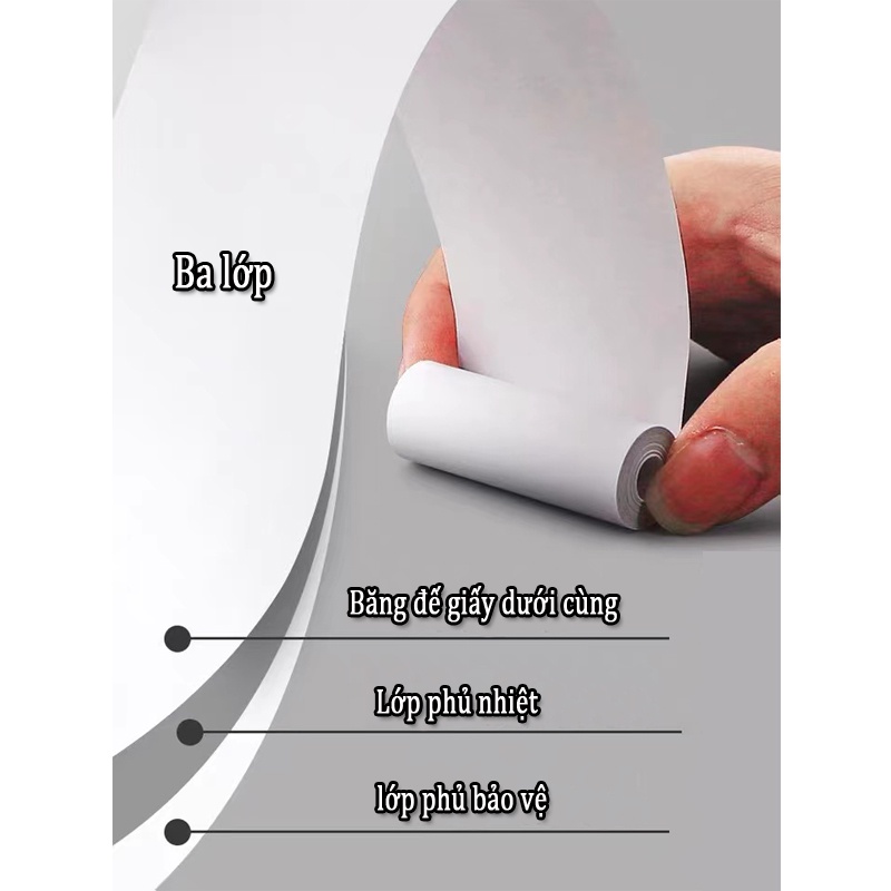 Giấy in nhiệt dành cho dòng máy Mini Printer con mèo