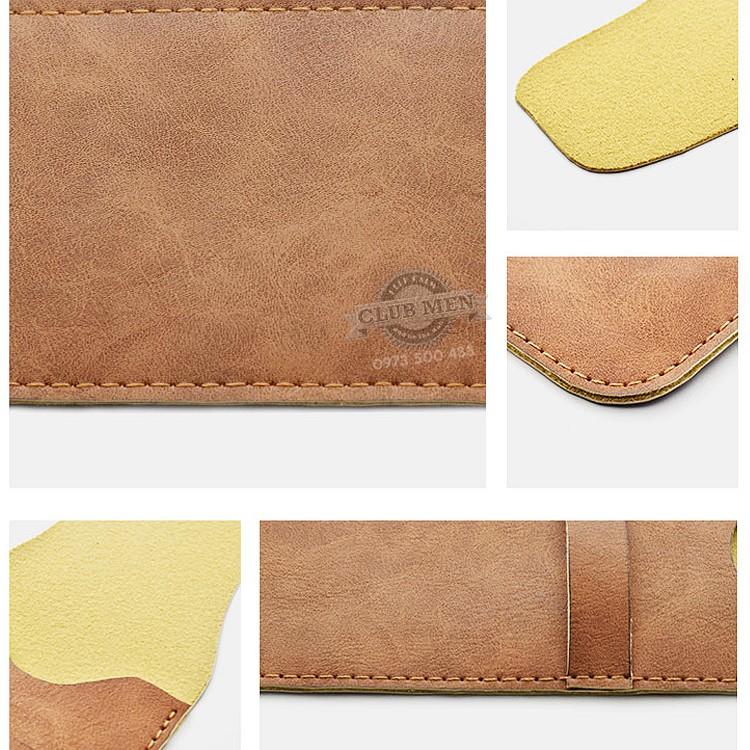 Bao da đựng kính loại mềm chống trầy hiệu quả - Hàng handmade, nhiều màu