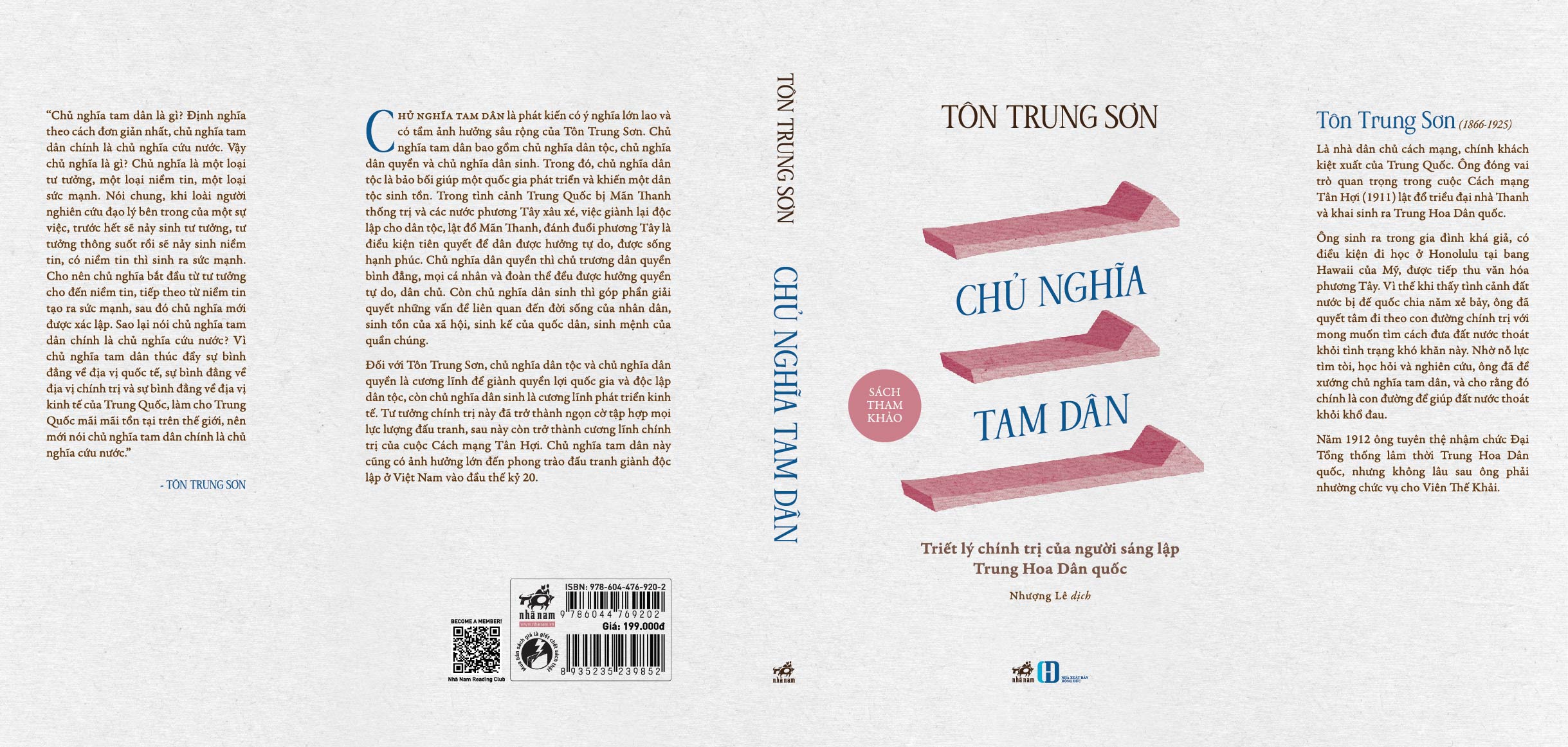 Sách - Chủ nghĩa tam dân: Triết lý chính trị của người sáng lập Trung Hoa Dân quốc (Tôn Trung Sơn) - Nhã Nam Official