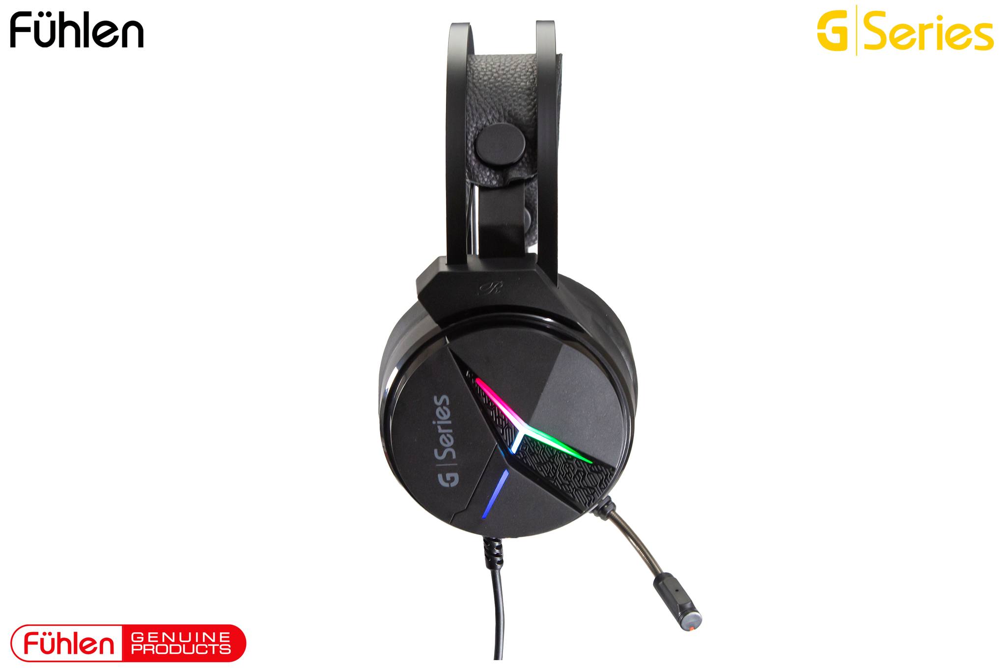 Tai nghe Gaming Fuhlen H300s RGB giả lập 7.1, Mic nhạy lọc tạp âm, kết nối USB 2.2m- BH 2 năm