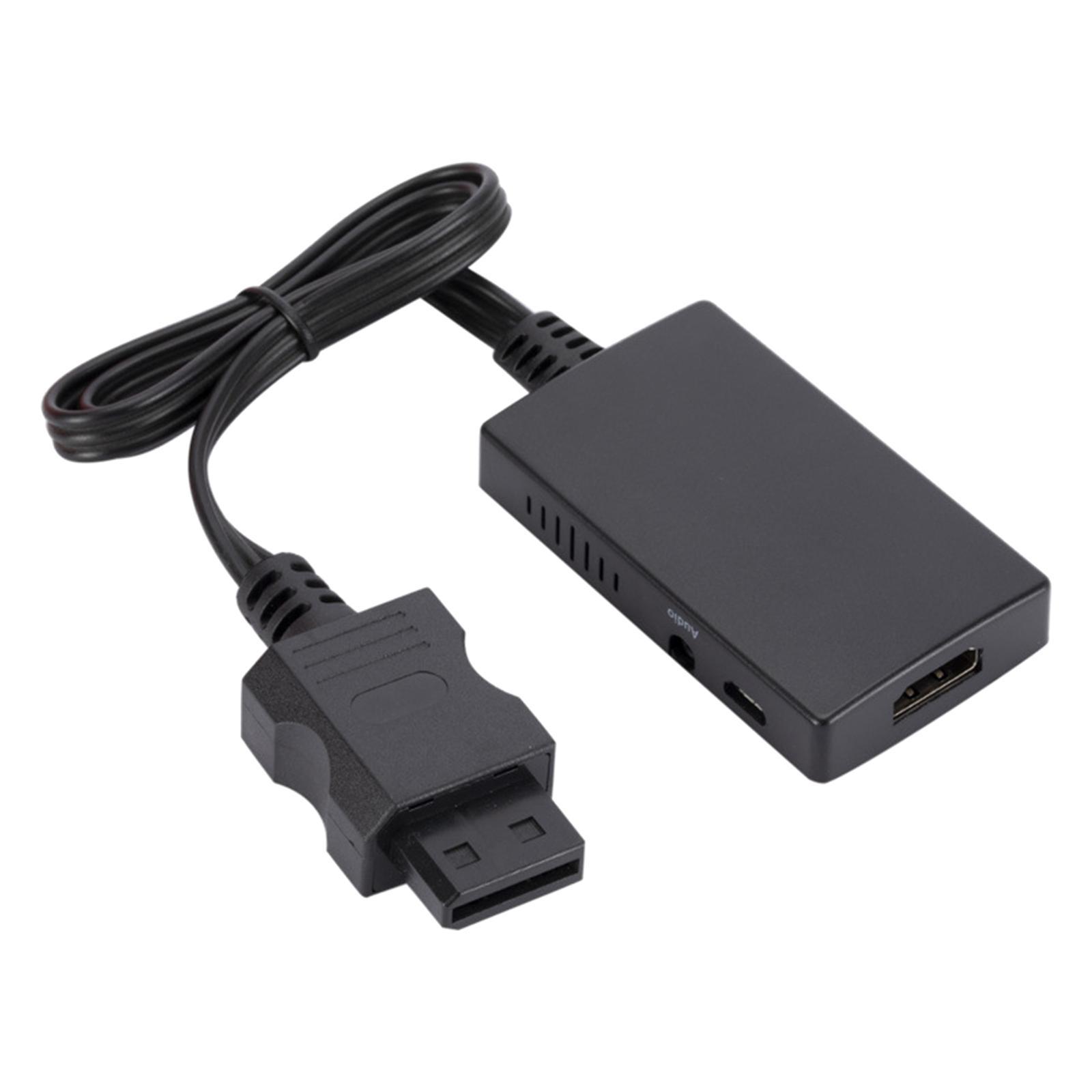 Wide Compatibility Wii2 to HDMI Converter with 3.5mm Interface Audio ,with Cable ,Output Video Adapter for Display ,HDTV Monitor, Projector
