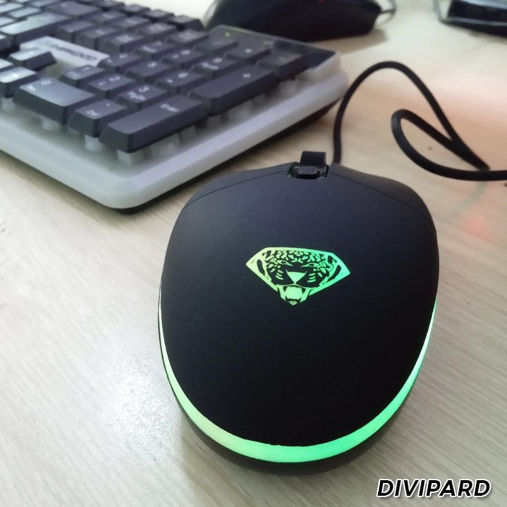 Chuột game DIVIPARD G102 DPI 2400 - led RGB cực đẹp (Hàng chính hãng)