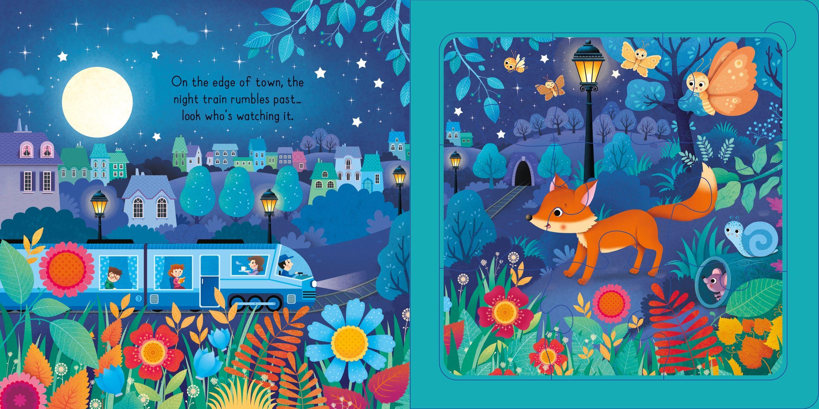 Sách ngoại văn: Night Time Story Jigsaw Book