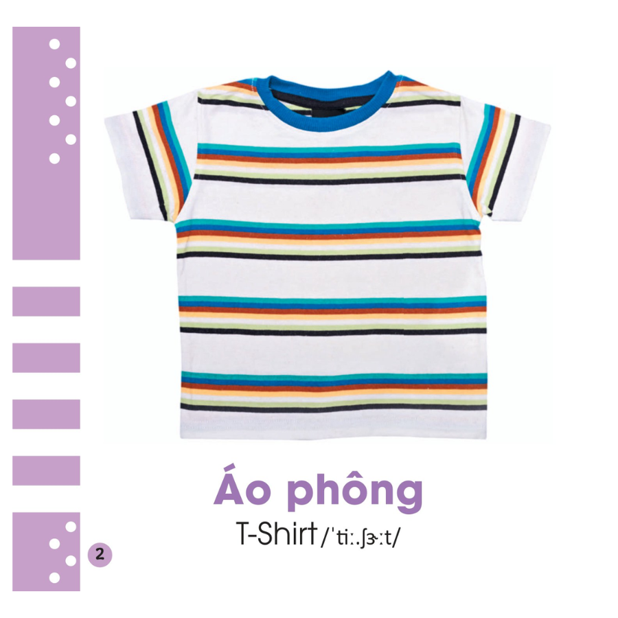 Từ Điển Bằng Hình Cho Bé - Trang Phục Và Phụ Kiện - Clothes And Accessories
