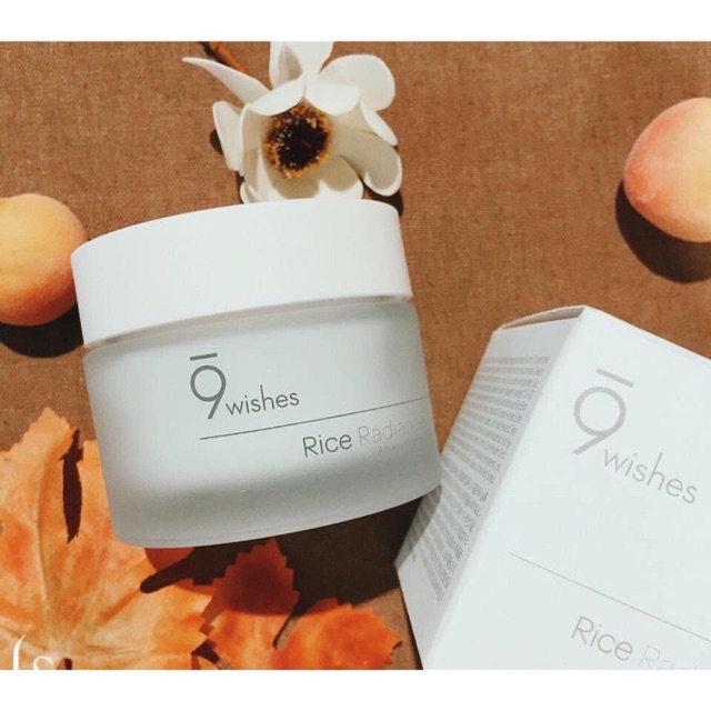 Kem Dưỡng Trắng Da 9wishes Rice Radiance Cream 50ML