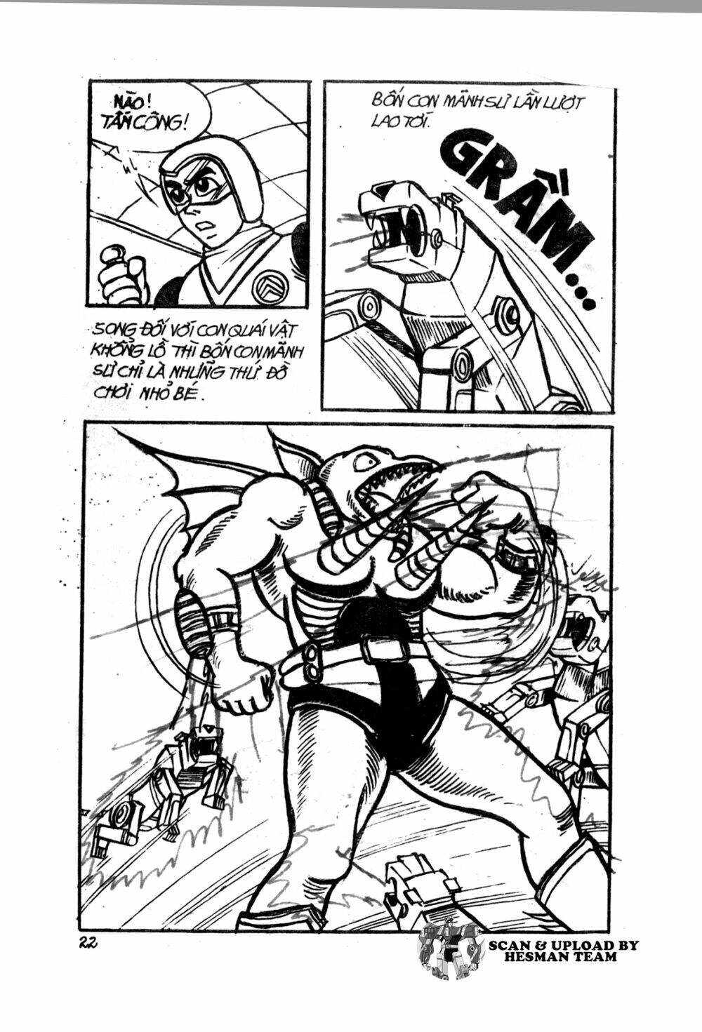 dũng sĩ hesman chapter 2 22