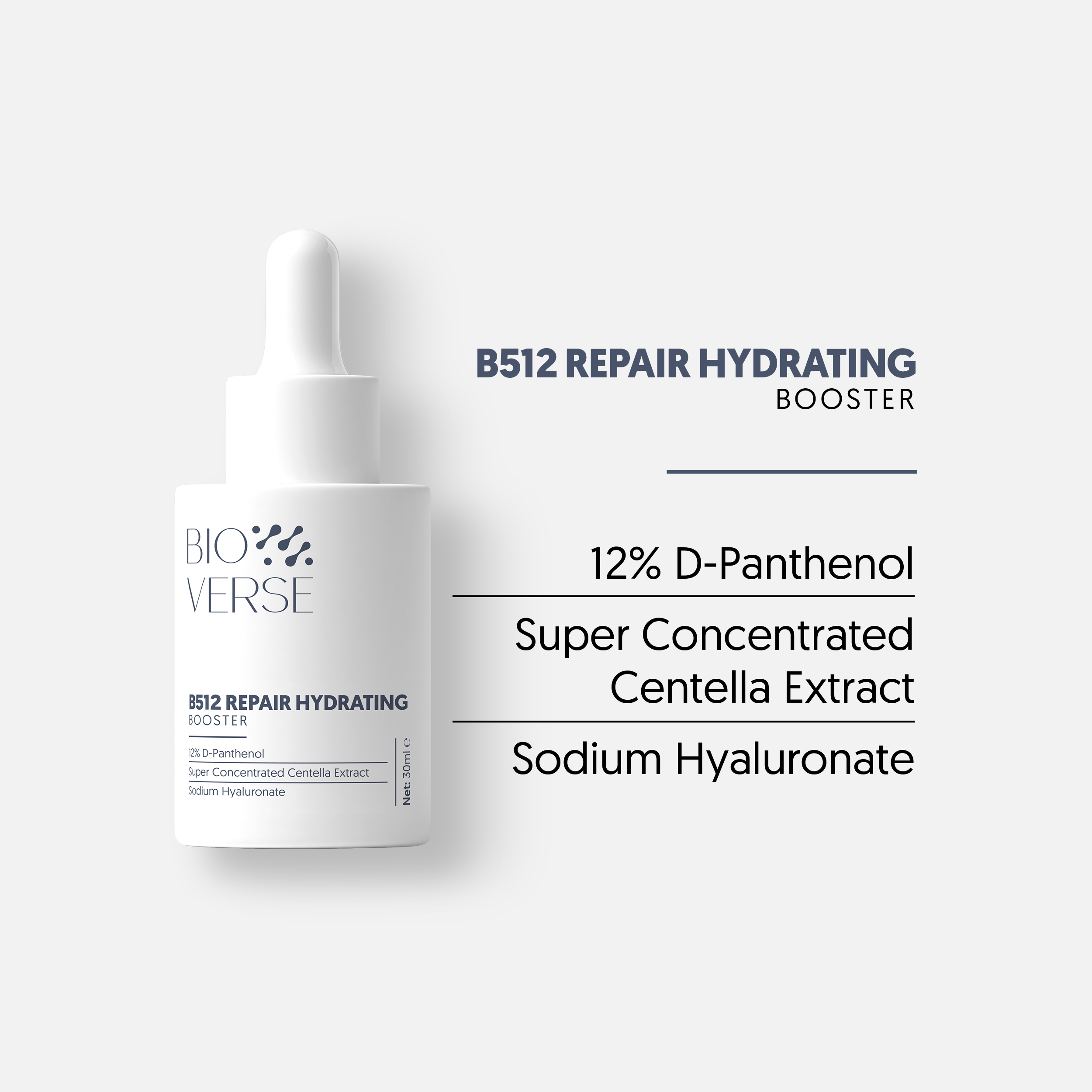 Bộ đôi phục hồi & sáng mịn da (B512 Repair Hydrating Booster + B351 Acne Clear up Serum)