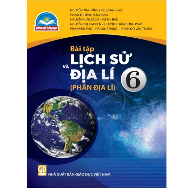 Combo 3 Cuốn Lịch Sử Và Địa Lí Lớp 6 SGK+SBT (Chân trời sáng tạo)