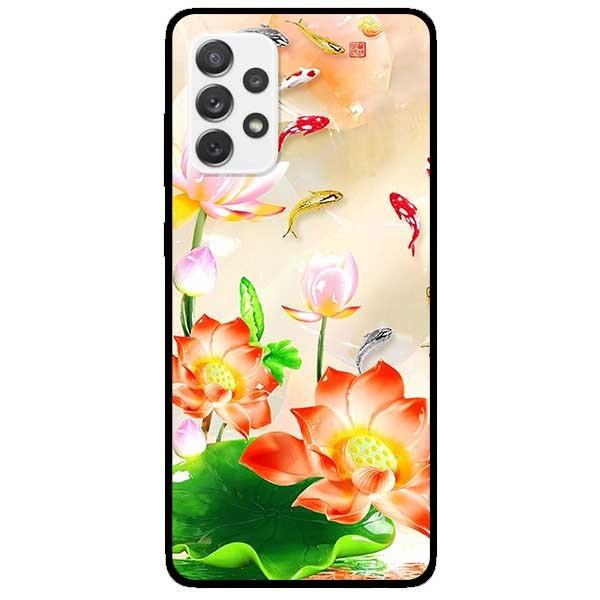 Ốp lưng dành cho Samsung Galaxy A32 - A52 - A72 - mẫu Sen Nở Và Koi