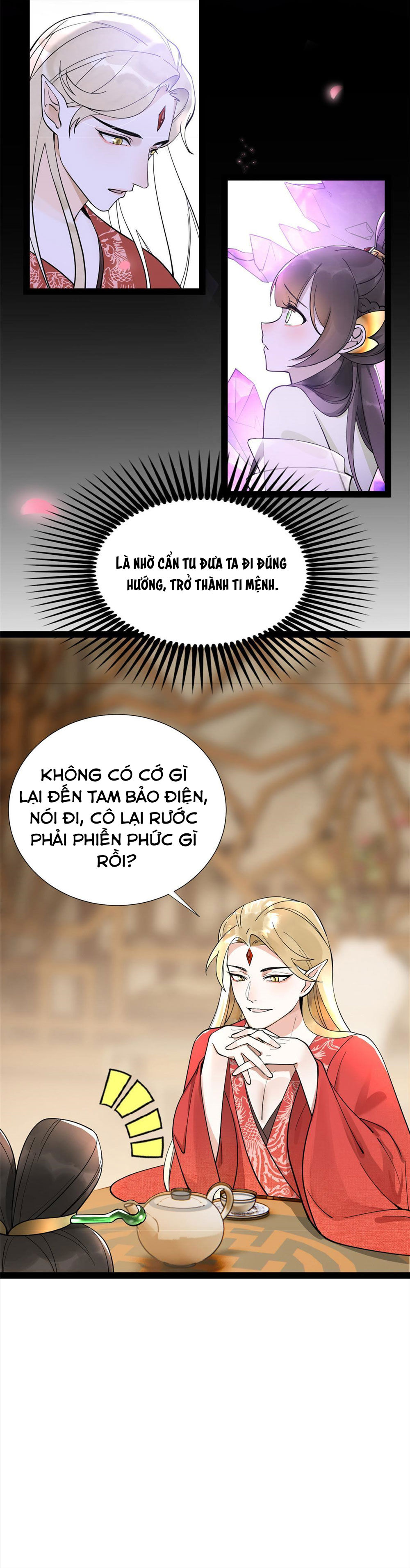thượng thần băng lãnh xin hãy buông ra chapter 8 17