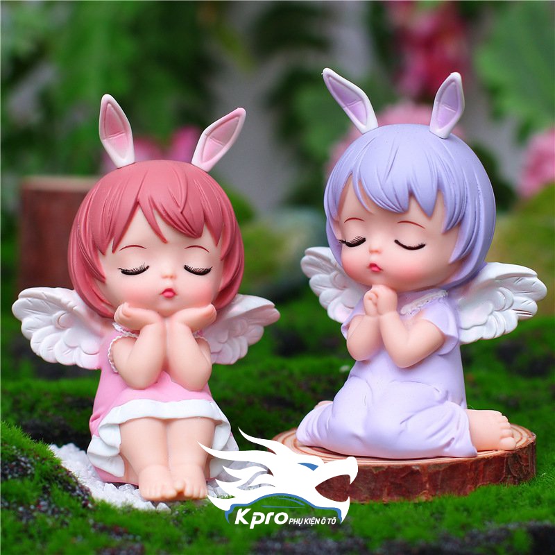 Em bé thiên thần trang trí taplo ô tô, xe hơi - Hàng Kpro chất lượng cao