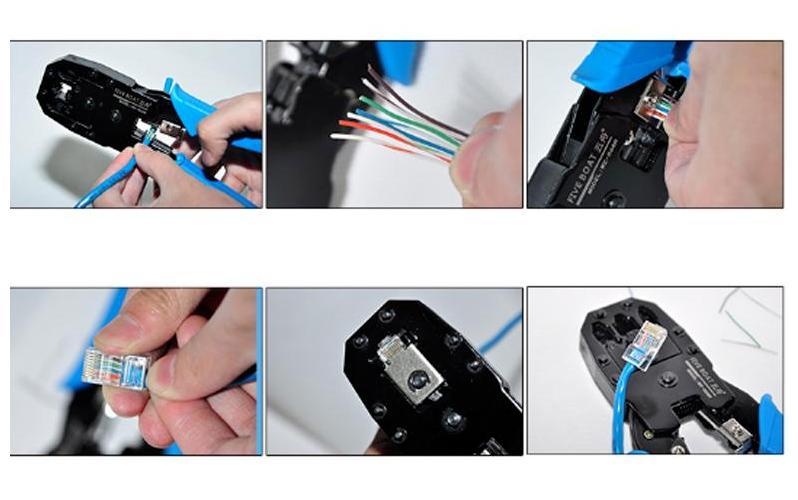 ( Tặng 20 hạt mạng RJ45) Kìm bấm mạng đa năng Talon TL-315 cao cấp