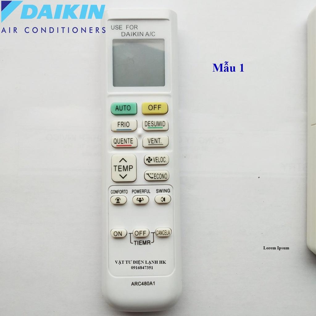 Điều khiển cho điều hòa DAIKIN mẫu như hình - Remote máy lạnh