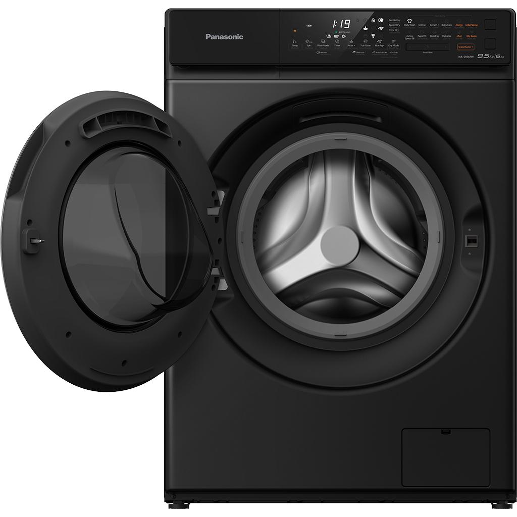 Máy giặt lồng ngang Panasonic Inverter 9Kg+sấy 6Kg NA-S96FR1BVT - Hàng Chính Hãng