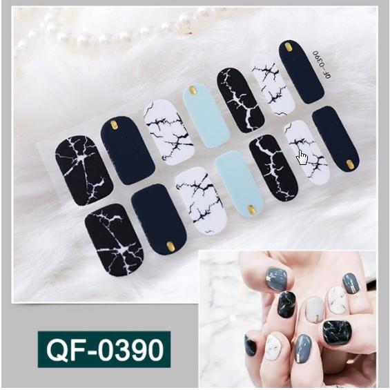 Decal Sticker Nail dán móng tay nhanh Đẹp - Nhanh - Bền (Mẫu 2)