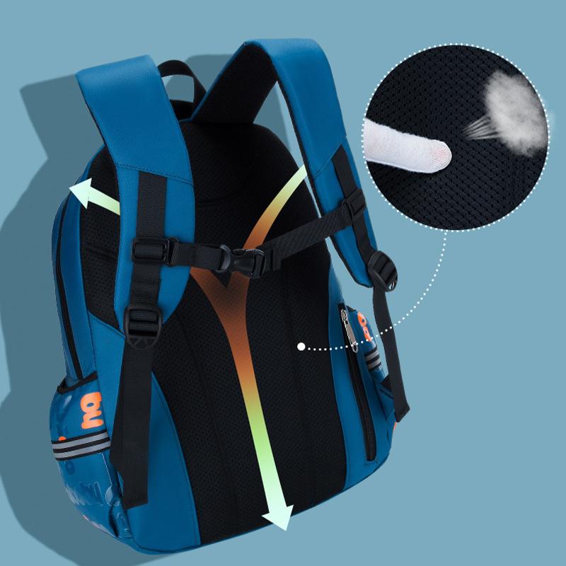 Chống Thấm Nước Cho Bé Học Túi Cho Bé Trai Bé Gái Chỉnh Hình Học Ba Lô Trẻ Em Schoolbag Dung Tích Lớn Tất Ba Lô Mochila
