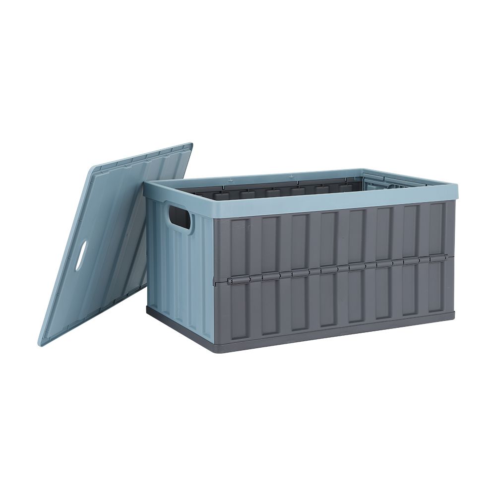 Thùng đựng đồ ô tô gấp gọn đa năng có nắp 64L TRUCK chất liệu nhựa PP cao cấp, màu xanh lam | Index Living Mall - Phân phối độc quyền tại Việt Nam