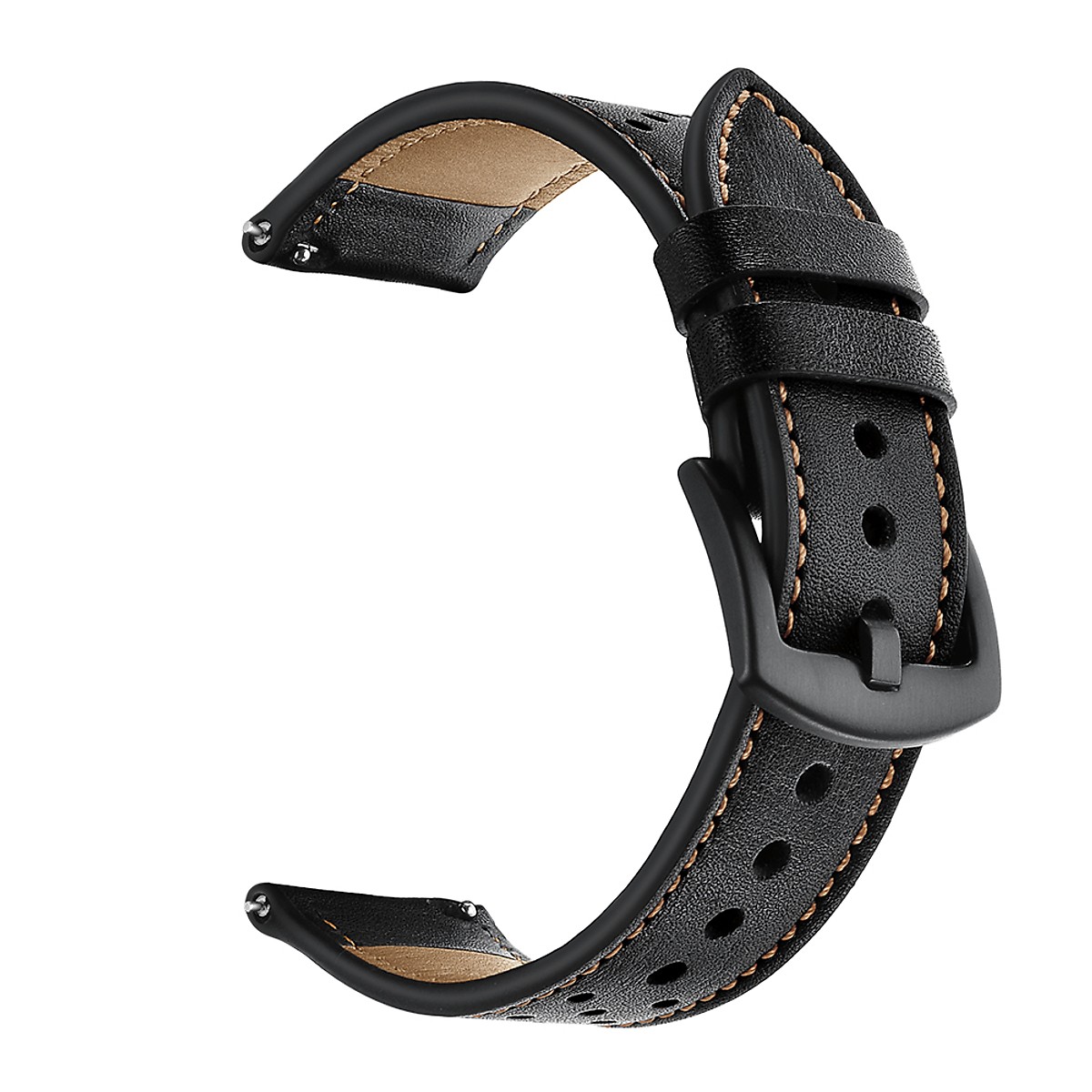 Dây Da Sport Leather Dành Cho Galaxy Watch Active 2, Galaxy Watch Active 1, Galaxy Watch 42