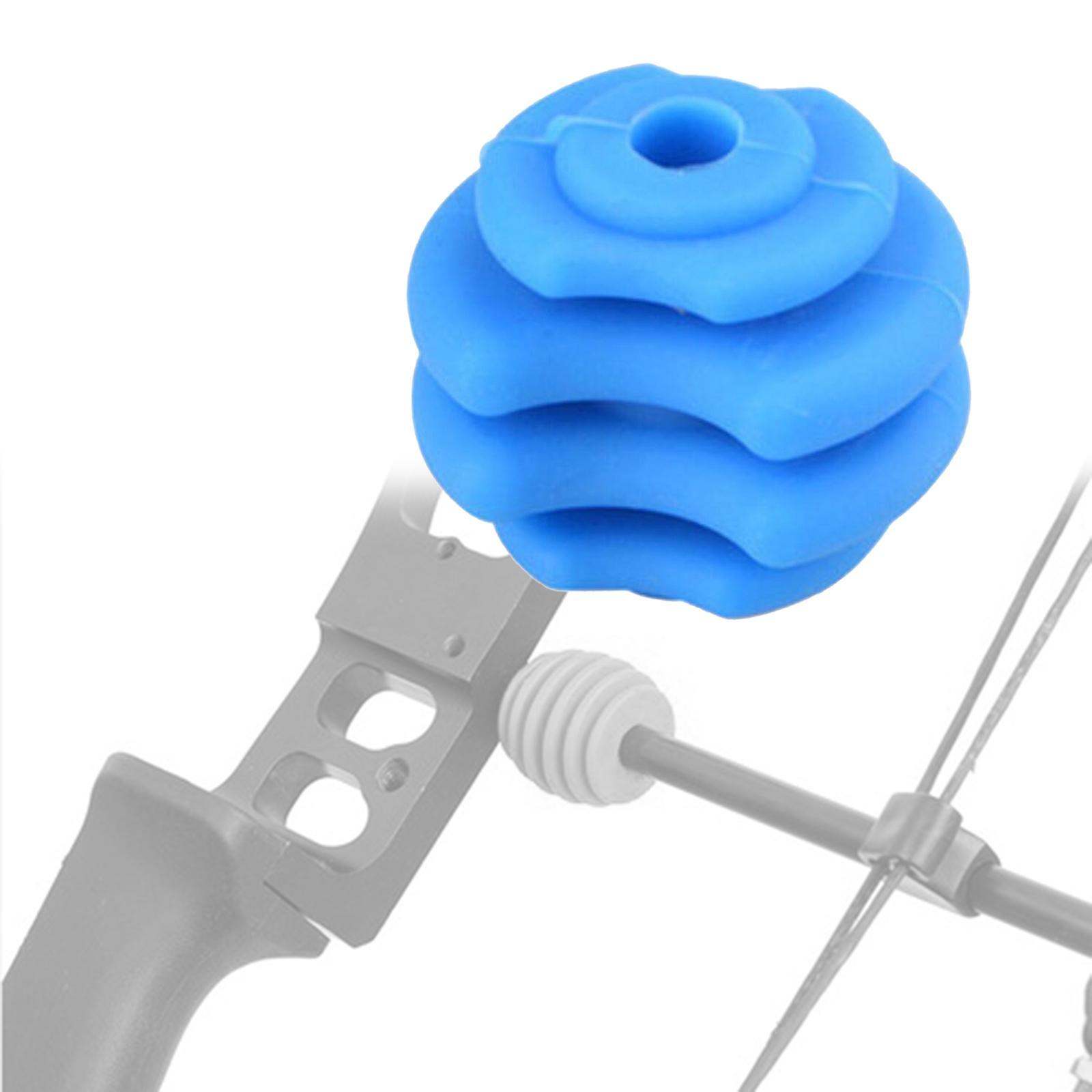 Compound Bow Stabilizer Ball Decelerator Shock Absorber Noise Blue