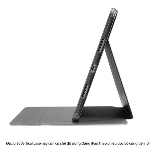BAO DA TOMTOC TỪ TÍNH ĐA GÓC VERTICAL SẠC KHÔNG DÂY A.PENCIL FOR IPAD PRO 12.9-INCH M1 2021