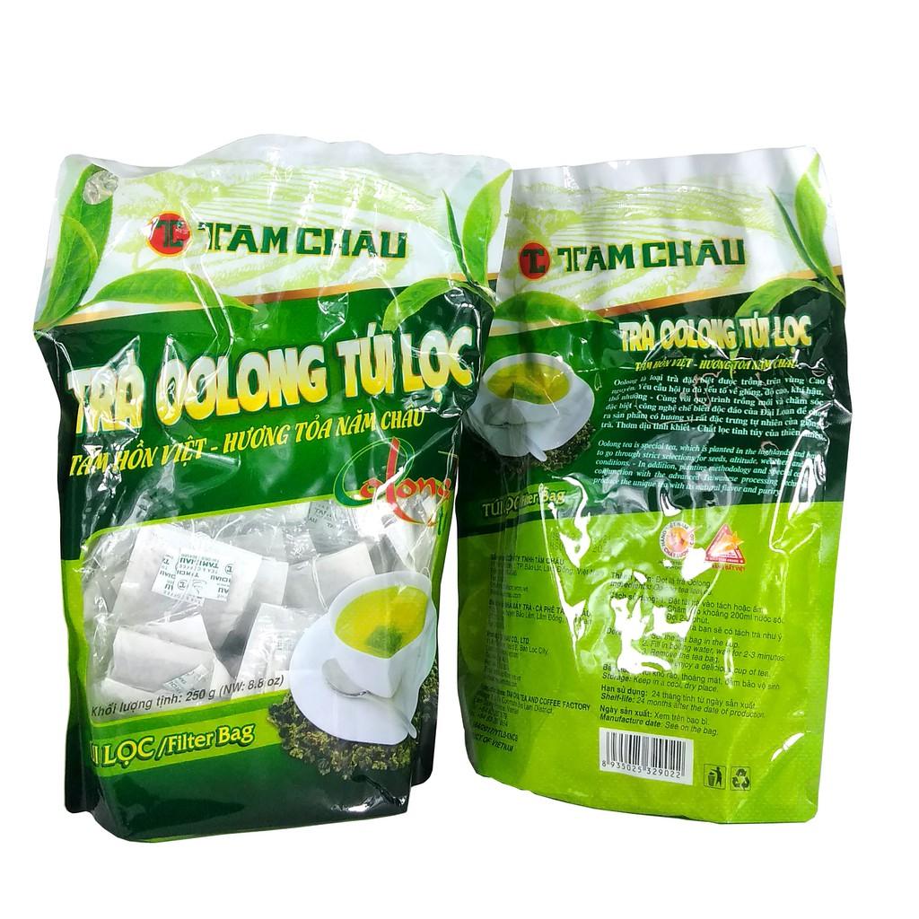 [TÂM CHÂU] Trà Oolong Túi Lọc Cao Cấp 250Gr