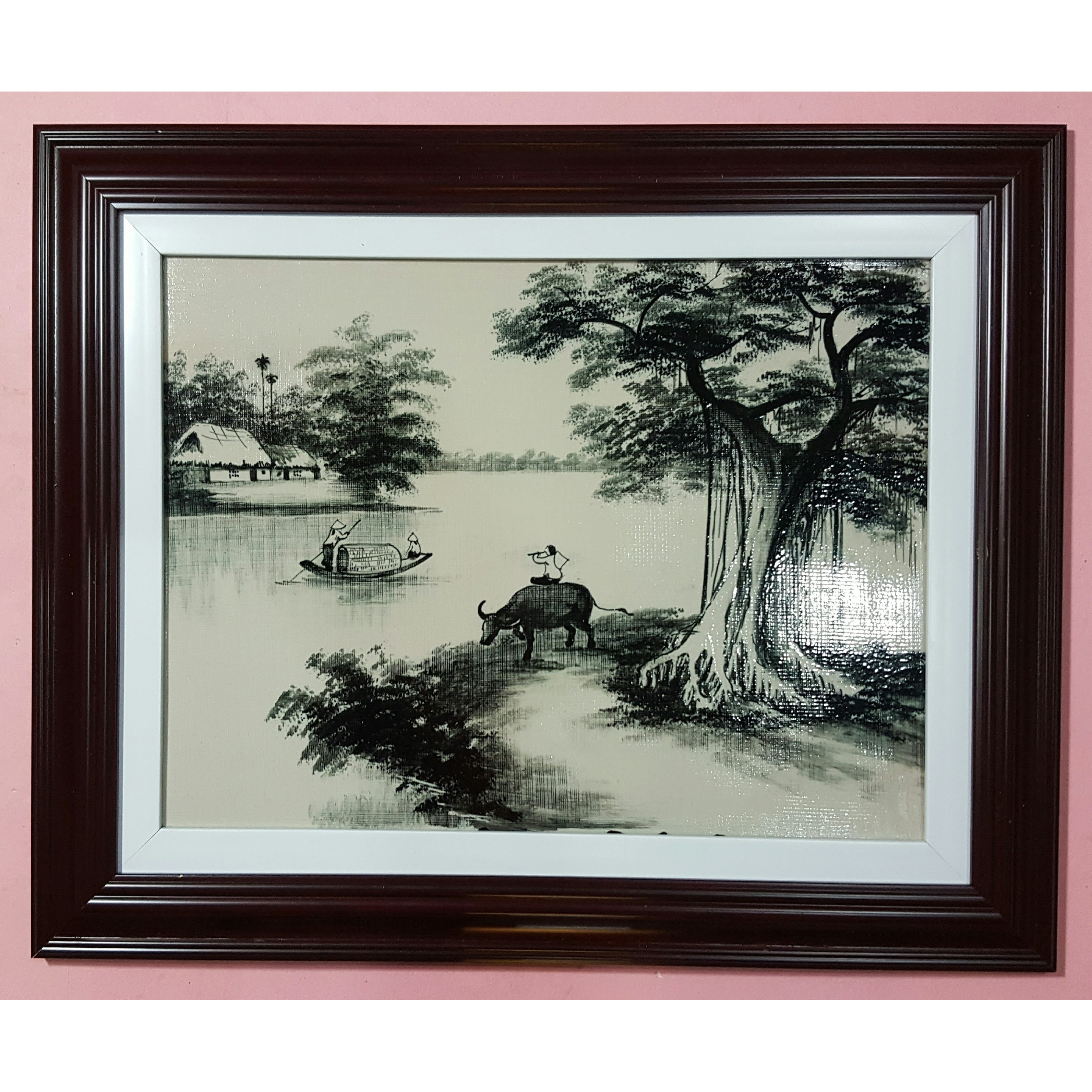 TRANH SỨ - PHONG CẢNH QUÊ HƯƠNG