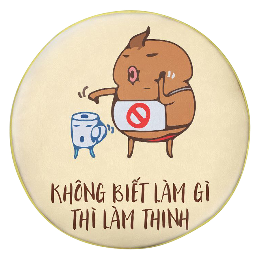 Gối tròn không biết làm gì thì làm thinh - GOFU408