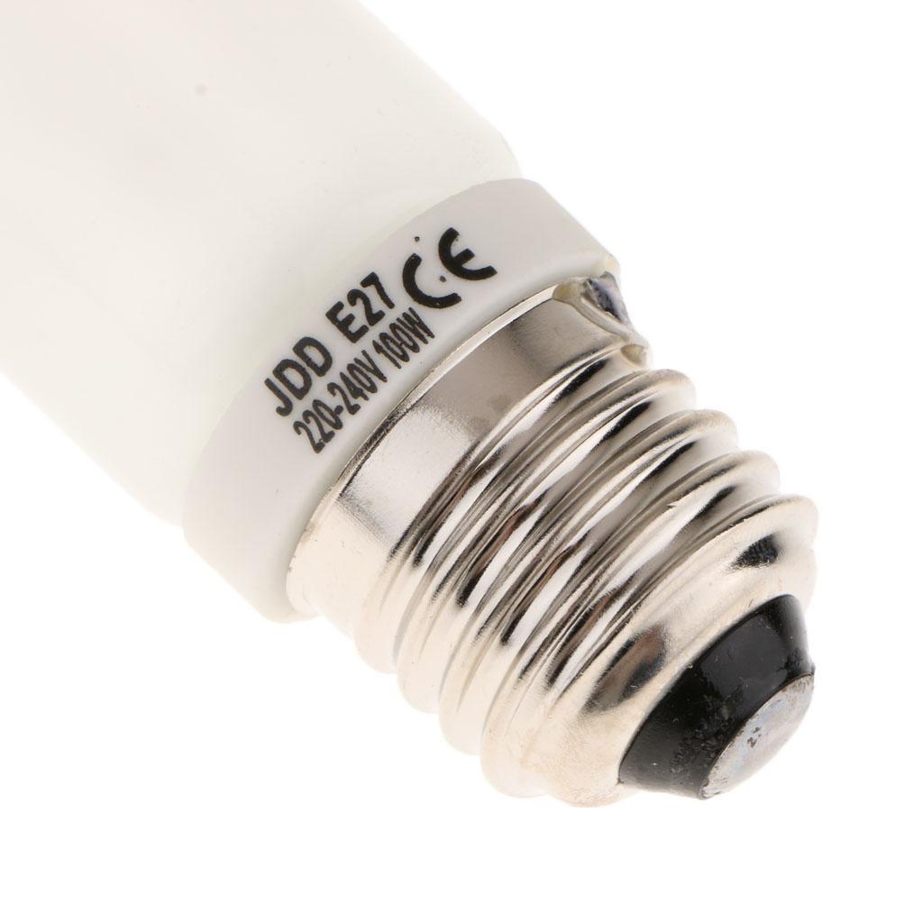 JDD Type 100W 220-240V E27 Frosted Halogen Light Bulb, Replacement Modeling Bulb for Photo Studio Strobe Lighting
