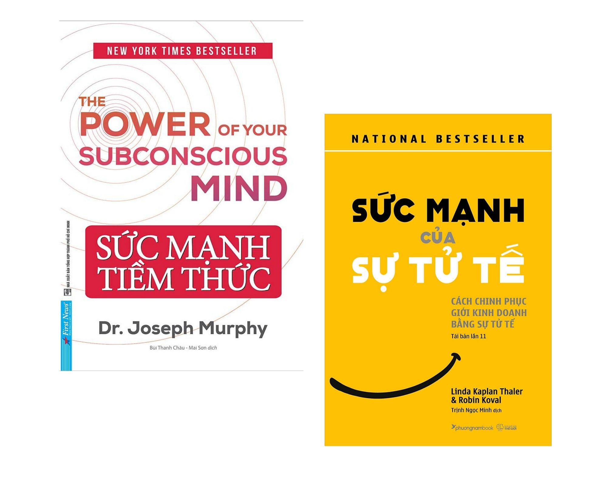 Combo sách năng lực kinh doanh: Sức mạnh của sự tử tế + Sức mạnh tiềm thức