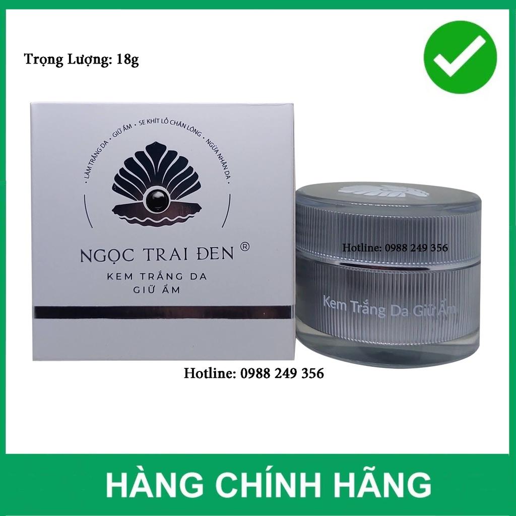 KEM TRẮNG DA GIỮ ẨM SE KHÍT LỖ CHÂN LÔNG NGỪA NHĂN DA NGỌC TRAI ĐEN 18G