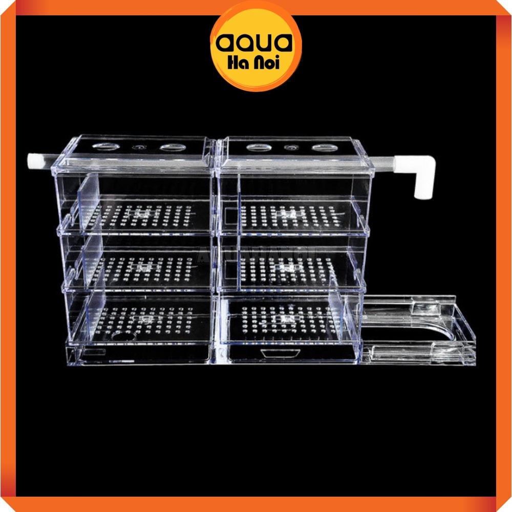 Bộ lọc dàn mưa mica 3 tầng các kích cỡ 30/45/60/90cm - dễ dàng tháo lắp vệ sinh