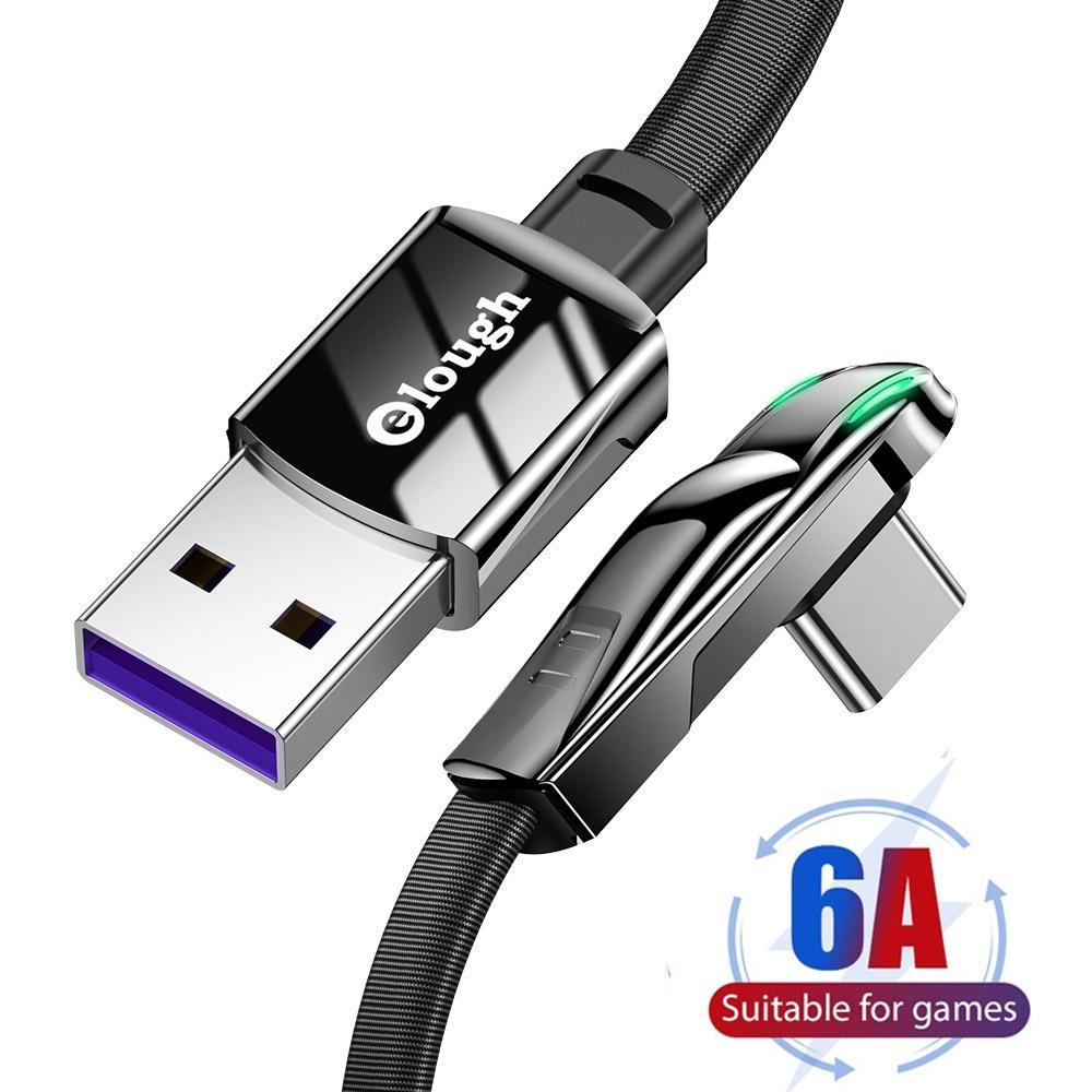 Dây Cáp Sạc Nhanh 6A USB Type C 66W 3.0