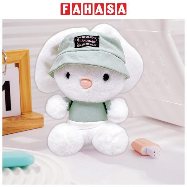 Móc Khóa Thú Bông Rabbit - HGT-49 - Màu Xanh