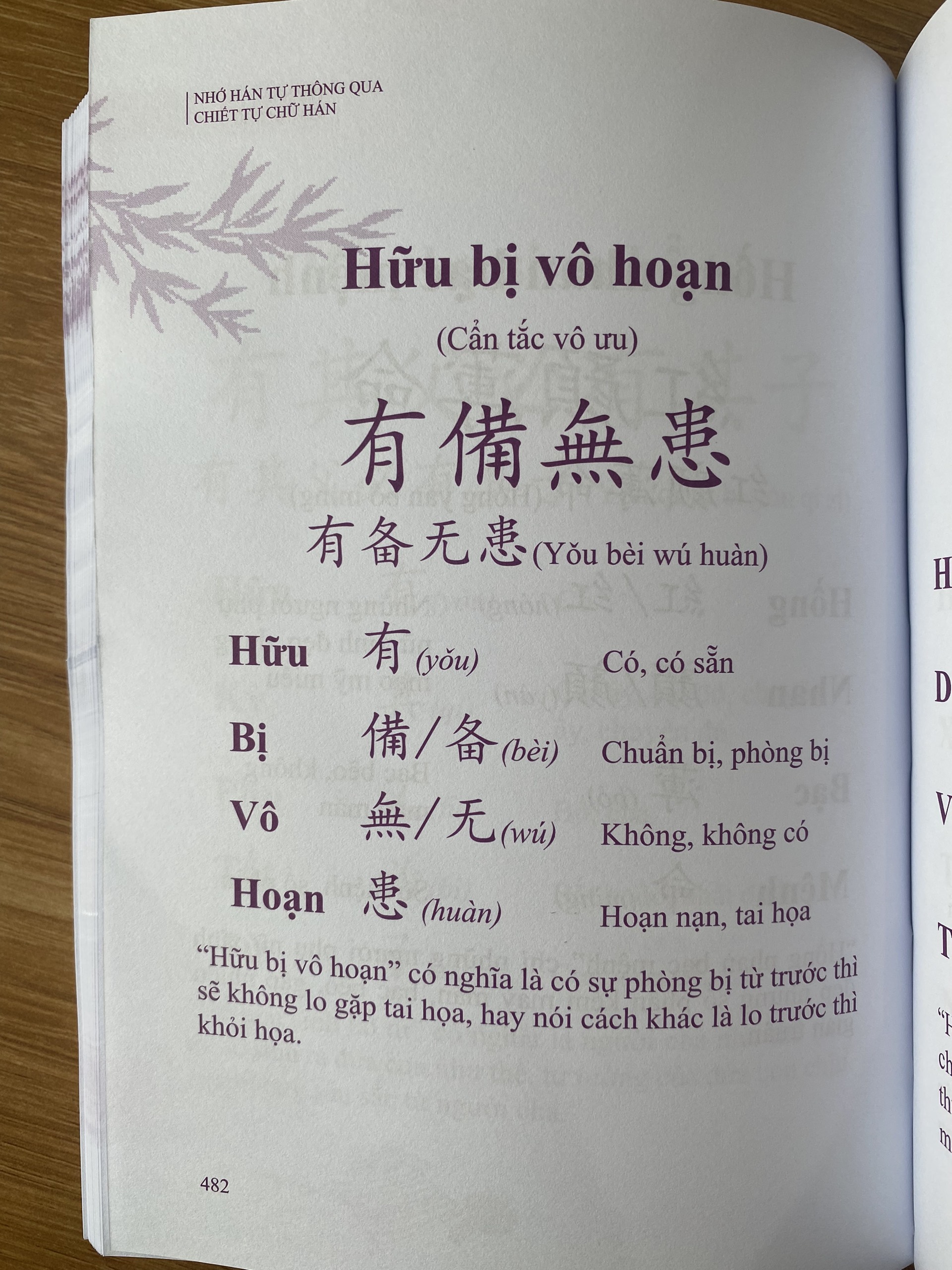 Sách - Nhớ Hán Tự Thông Qua Chiết Tự Chữ Hán - Mẹo Nhớ Chữ Hán Thông Qua Chiết Tự - Xuấn Bản Mới 2022- In Màu