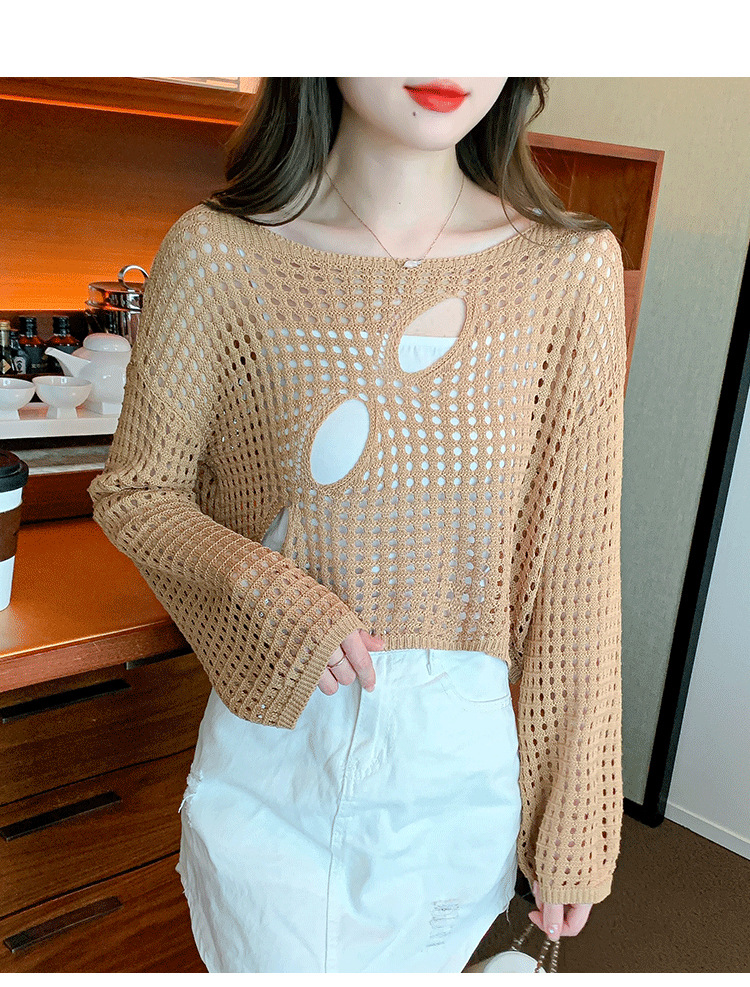 [MẪU HOT] Áo khoác len croptop áo len lửng tay dài khoác ngoài mềm mại sang trọng C104