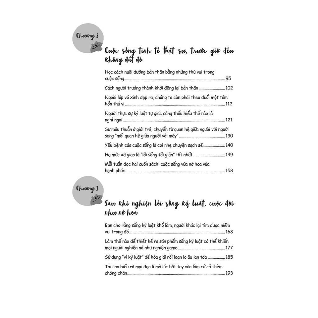 Sách - Sống Kỷ Luật, Biết Kiềm Chế, Đời Mới Vừa Ngầu Vừa Sang